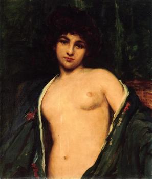 詹姆斯 卡萊爾 貝尅威思 Portrait of Evelyn Nesbitt